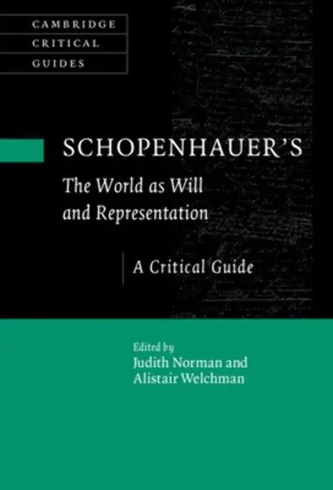 Cover of Schopenhauer's 'The World as Will and Representation'