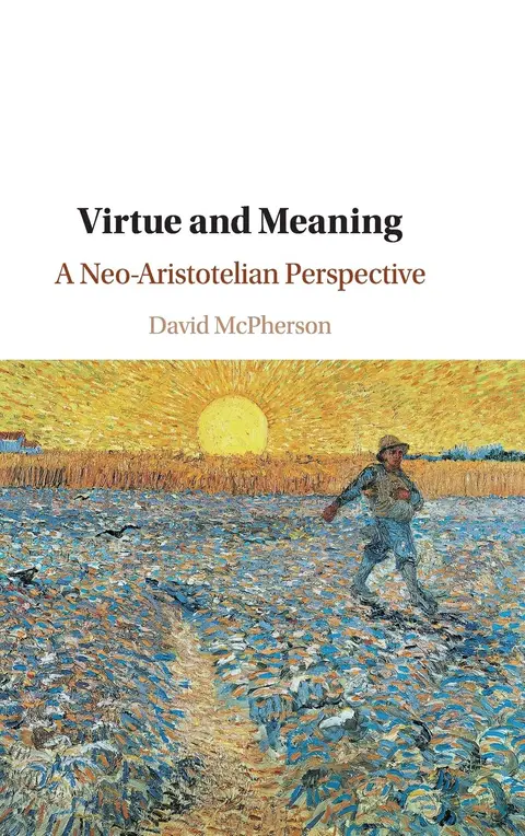 Cover of Virtue and Meaning