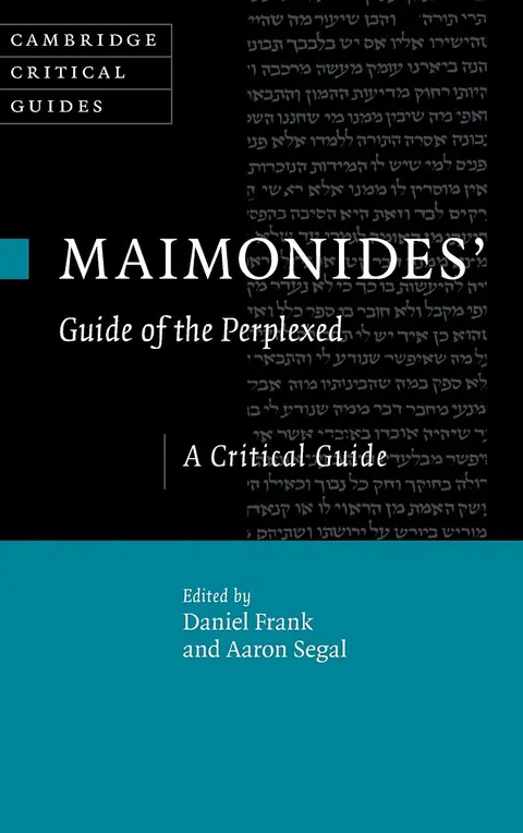 Cover of Maimonides' Guide of the Perplexed