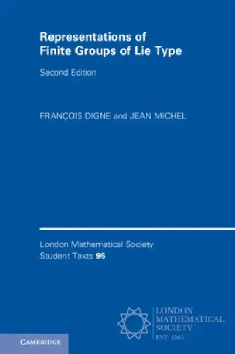 Cover of Representations of Finite Groups of Lie Type