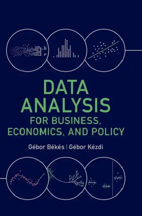 Cover of Data Analysis for Business, Economics, and Policy