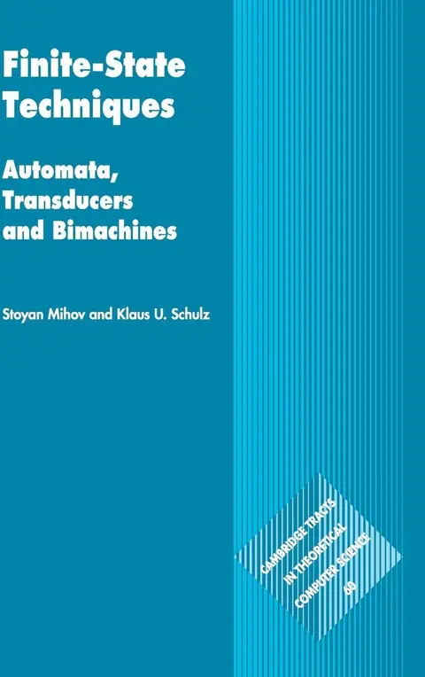 Cover of Finite-State Techniques