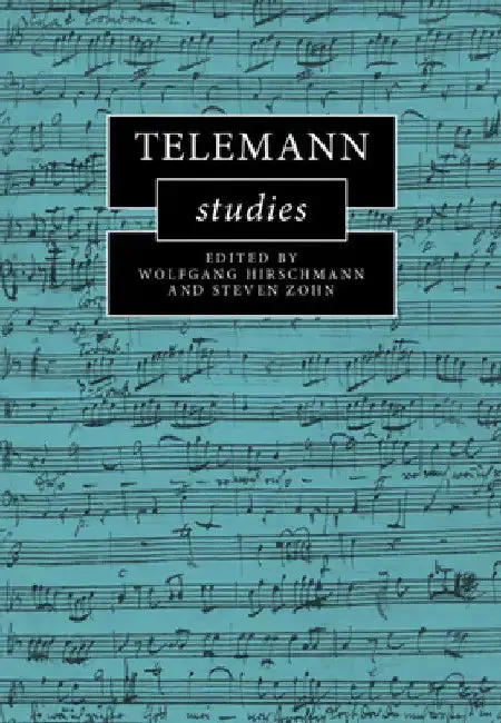 Cover of Telemann Studies