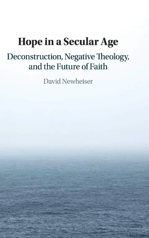 Cover of Hope in a Secular Age