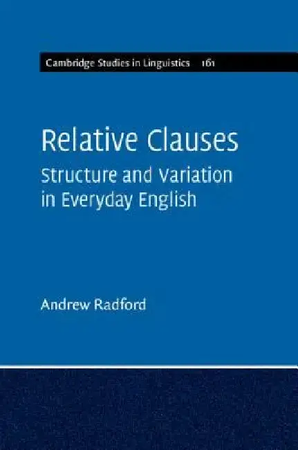 Cover of Relative Clauses