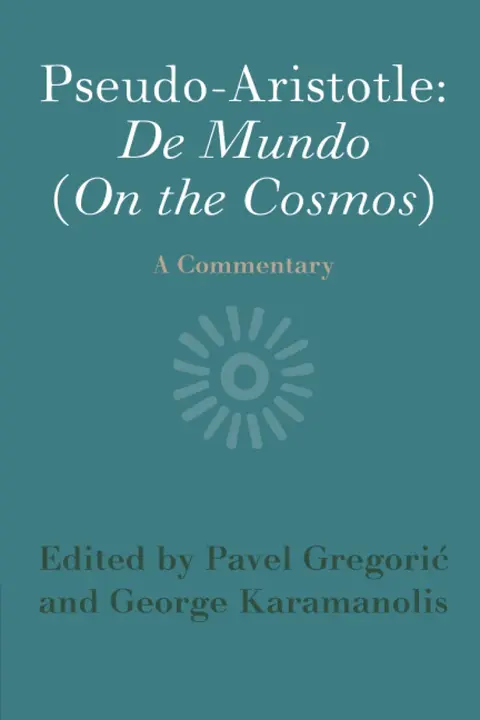 Cover of Pseudo-Aristotle