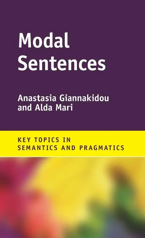 Cover of Modal Sentences