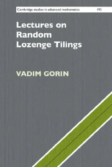 Cover of Lectures on Random Lozenge Tilings