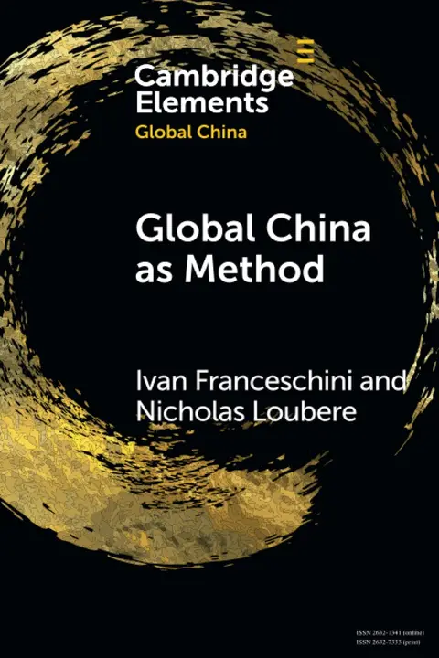 Cover of Global China as Method