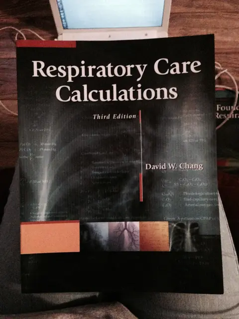 Cover of Respiratory Care Calculations