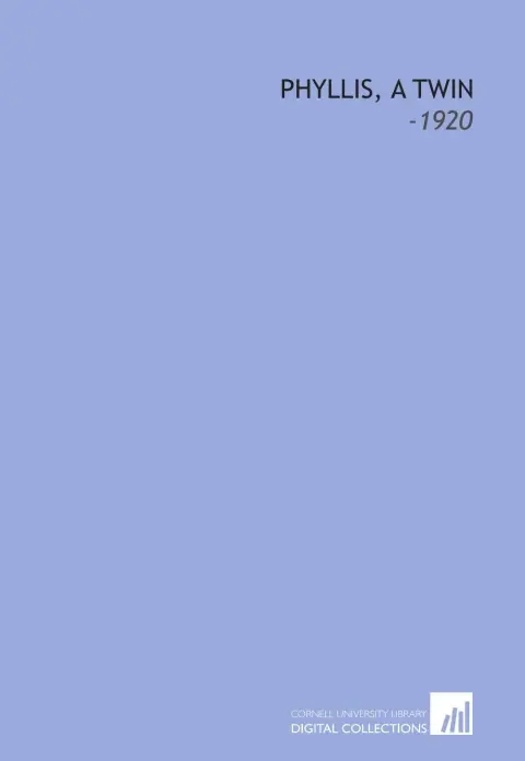 Cover of Phyllis, a Twin