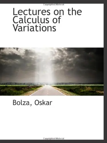 Cover of Lectures on the Calculus of Variations