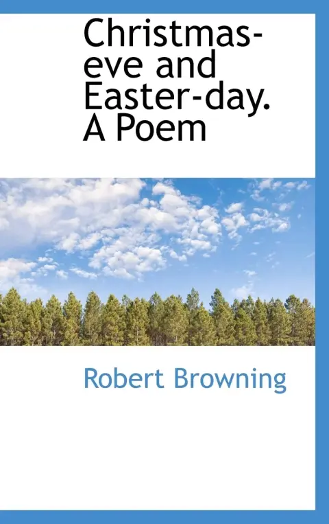 Cover of Christmas-eve and Easter-day. A Poem
