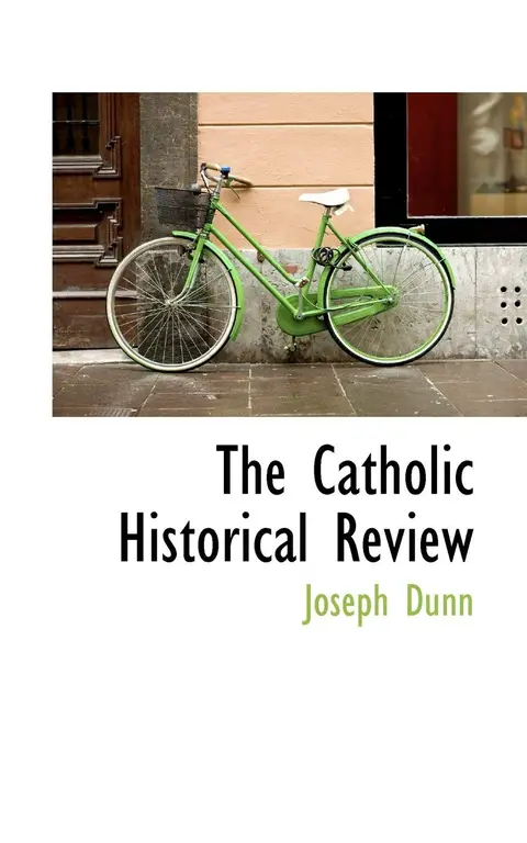 Cover of The Catholic Historical Review