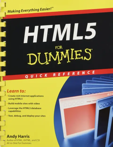 Cover of HTML5 for Dummies Quick Reference