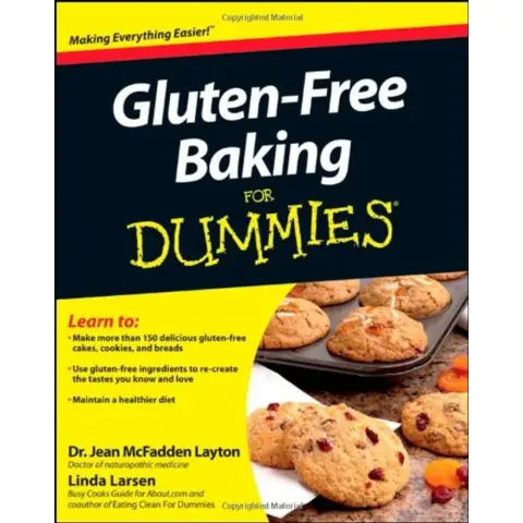 Cover of Gluten–Free Baking for Dummies