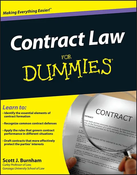 Cover of Contract Law for Dummies