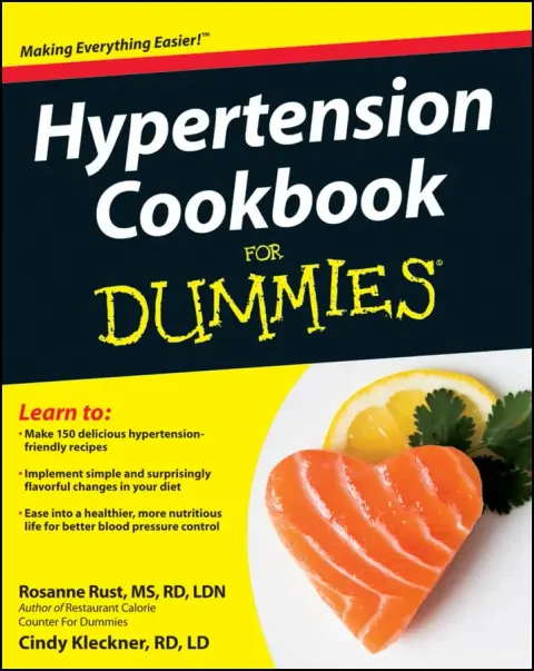 Cover of Hypertension Cookbook for Dummies