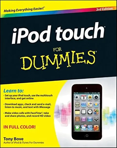 Cover of iPod Touch for Dummies