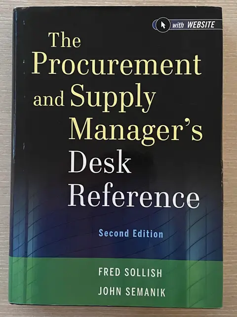 Cover of The Procurement and Supply Manager's Desk Reference