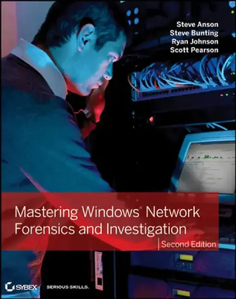Cover of Mastering Windows Network Forensics and Investigation