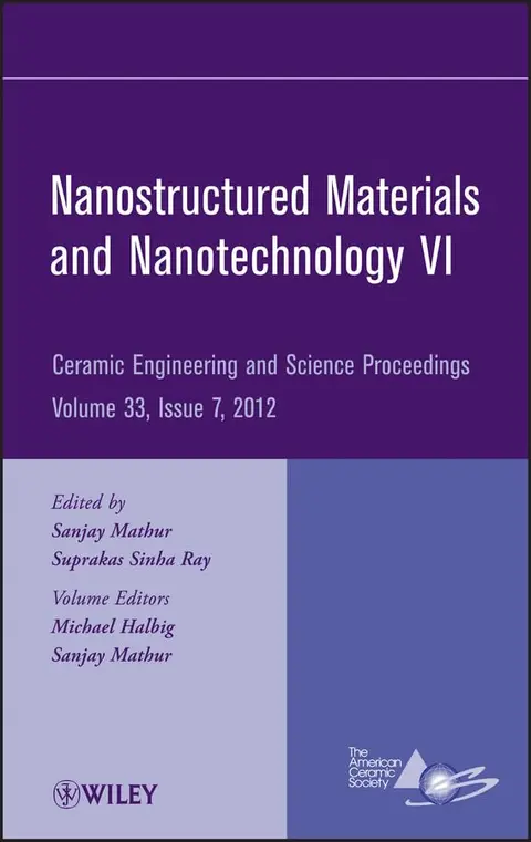 Cover of Nanostructured Materials and Nanotechnology VI, Volume 33, Issue 7
