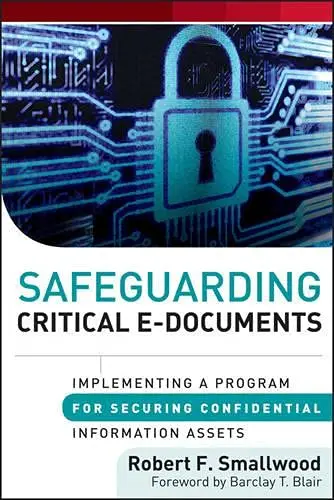 Cover of Safeguarding Critical E-Documents