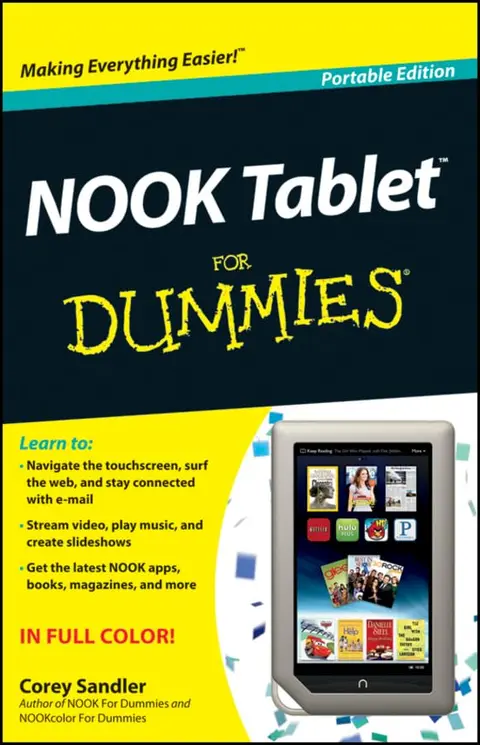 Cover of NOOK Tablet for Dummies