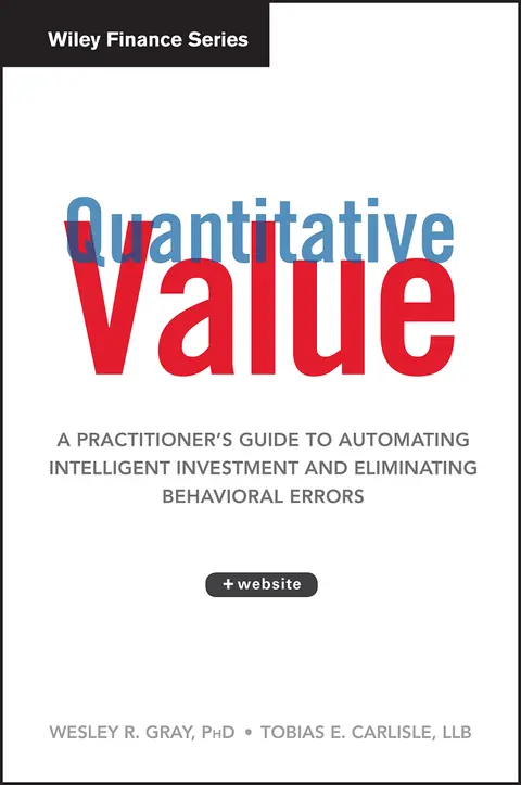 Cover of Quantitative Value