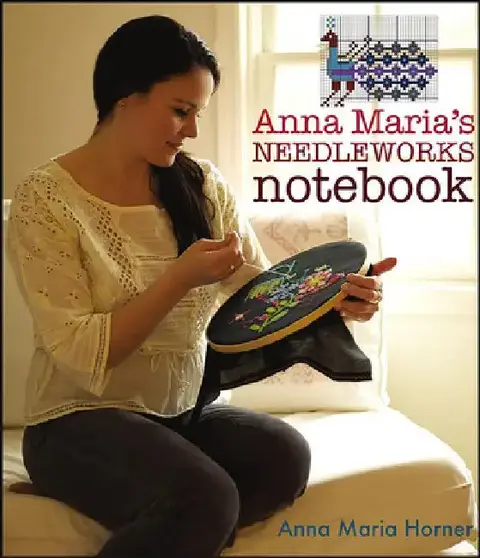 Cover of Anna Maria's Needleworks Notebook