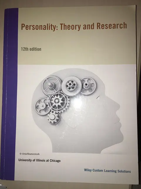 Cover of Personality