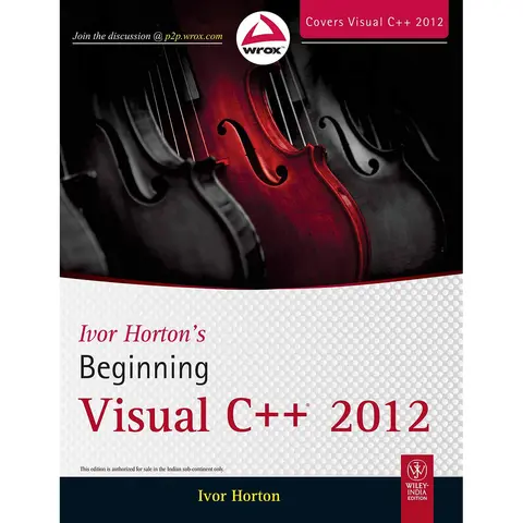 Cover of Ivor Horton′s Beginning Visual C++ 2012