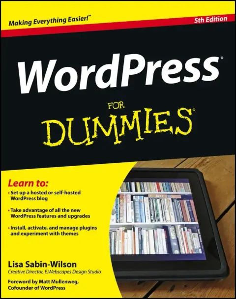 Cover of WordPress for Dummies