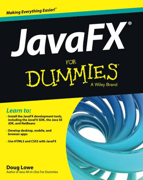Cover of JavaFX for Dummies (For Dummies (Computers))