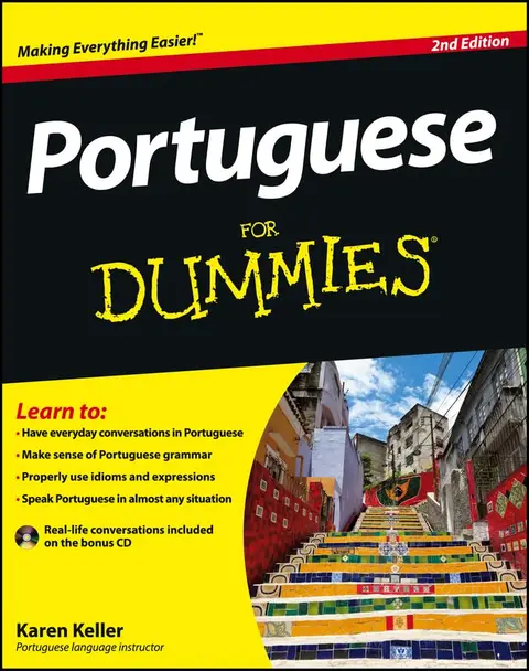 Cover of Portuguese for Dummies