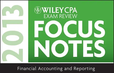 Cover of Wiley CPA Examination Review 2013 Focus Notes
