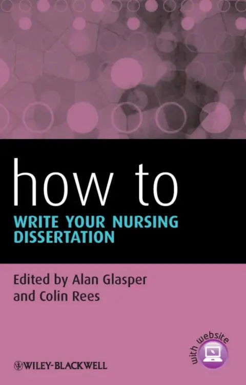 Cover of How to Write Your Nursing Dissertation
