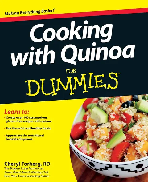 Cover of Cooking with Quinoa for Dummies
