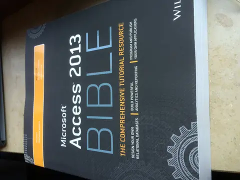 Cover of Access 2013 Bible