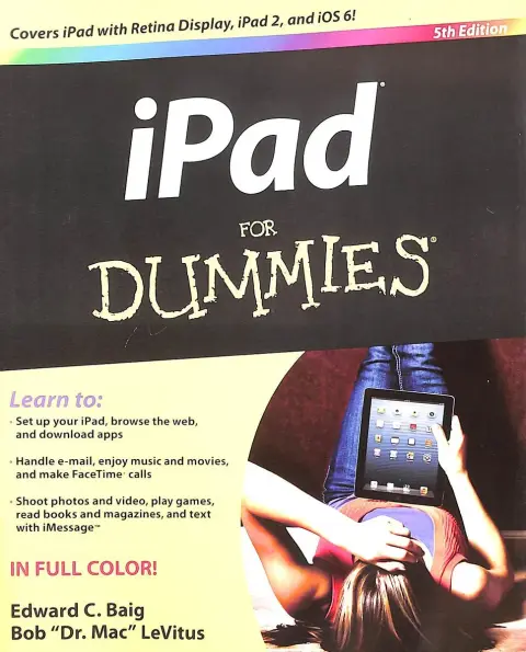 Cover of iPad for Dummies
