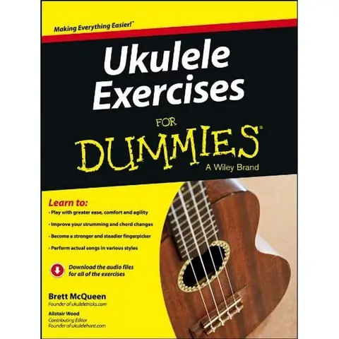 Cover of Ukulele Exercises for Dummies