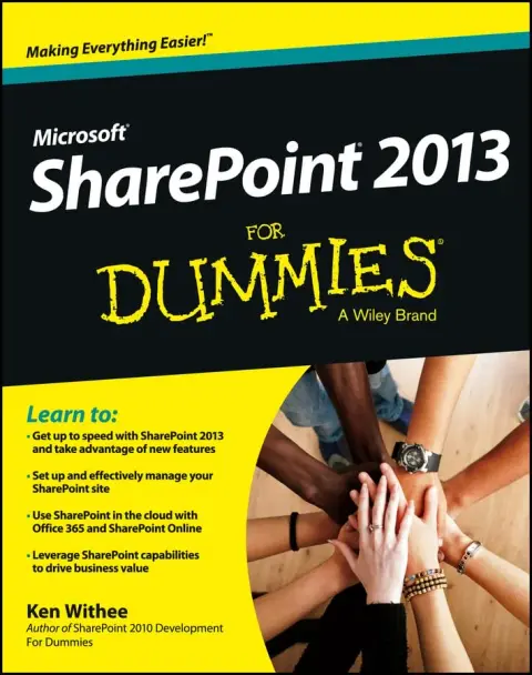 Cover of SharePoint 2013 for Dummies