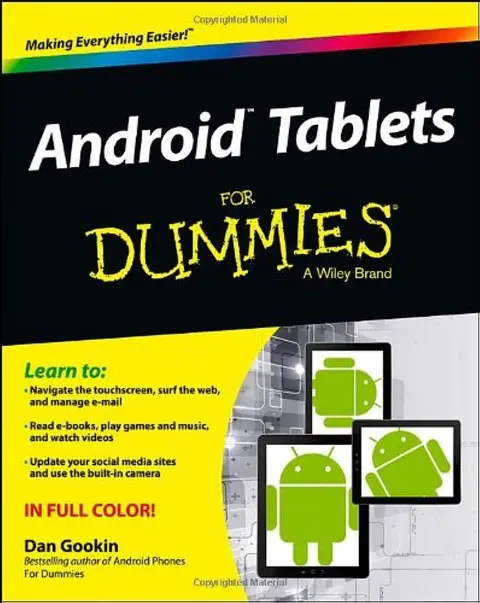 Cover of Android Tablets for Dummies