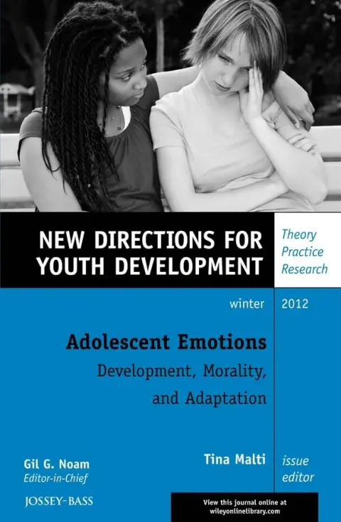 Cover of Adolescent Emotions