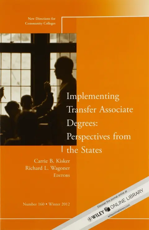 Cover of Implementing Transfer Associate Degrees
