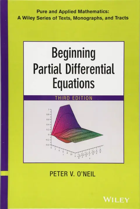Cover of Beginning Partial Differential Equations