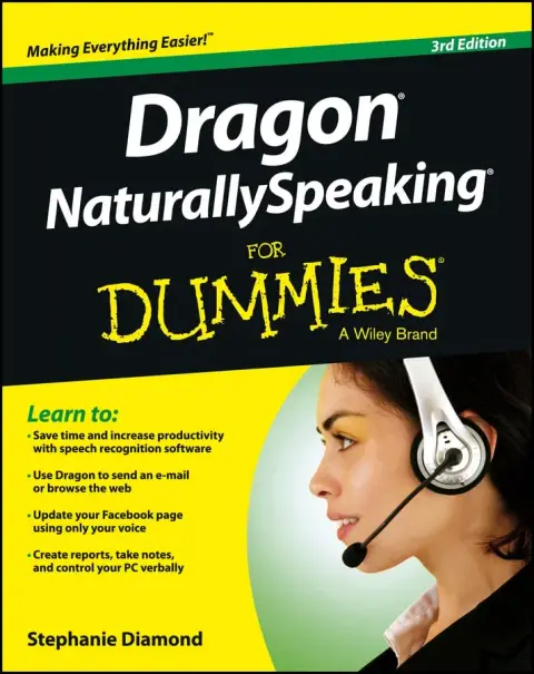 Cover of Dragon NaturallySpeaking for Dummies