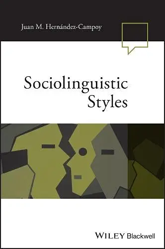 Cover of Sociolinguistic Styles