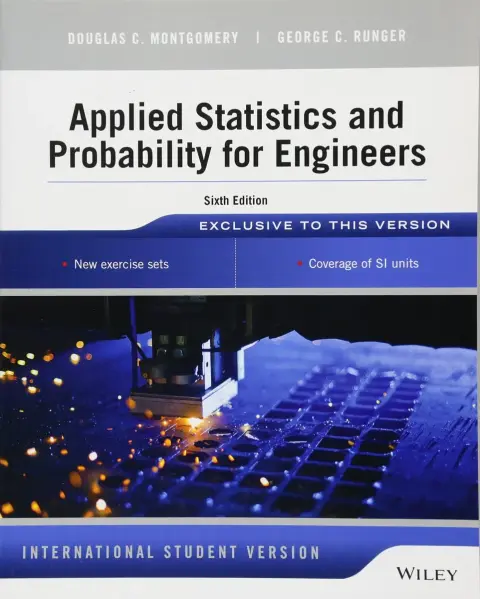 Cover of Applied Statistics and Probability for Engineers