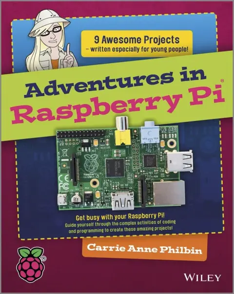 Cover of Adventures in Raspberry Pi